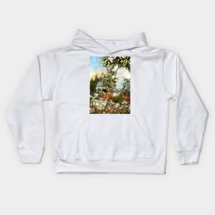 Look to the Blowing Rose - Edmund Dulac Kids Hoodie